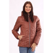 Женская куртка матовая коричневая ОСН4012