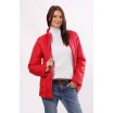 Красная модная куртка матовая с карманами ОСН4016