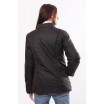 Матовая удобна куртка на синтепоне черная ОСН4015