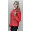 Куртка красная легкая на молнии ОСН6001-2