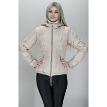 Куртка красивая женская бежевая ОСН60012-3