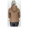Куртка коричневая женская хорошего качества ОСН60012-2