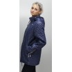 Модная куртка весенняя синего цвета ОСН6002-2