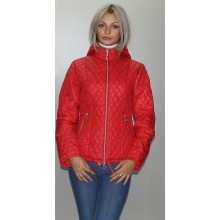 Куртка осенняя красная легкая ОСН6003-5