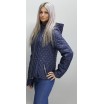 Куртка весна-осень темно-синяя ОСН6003-6