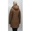 Куртка осень-весна матовая коричневая ОСН6004-3