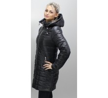 Черная куртка с карманами на молнии ОСН6004-4