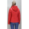 Красная куртка женская батал ОСН6006-2