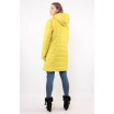 Желтая демисезонная куртка на молнии ОСН6005-8