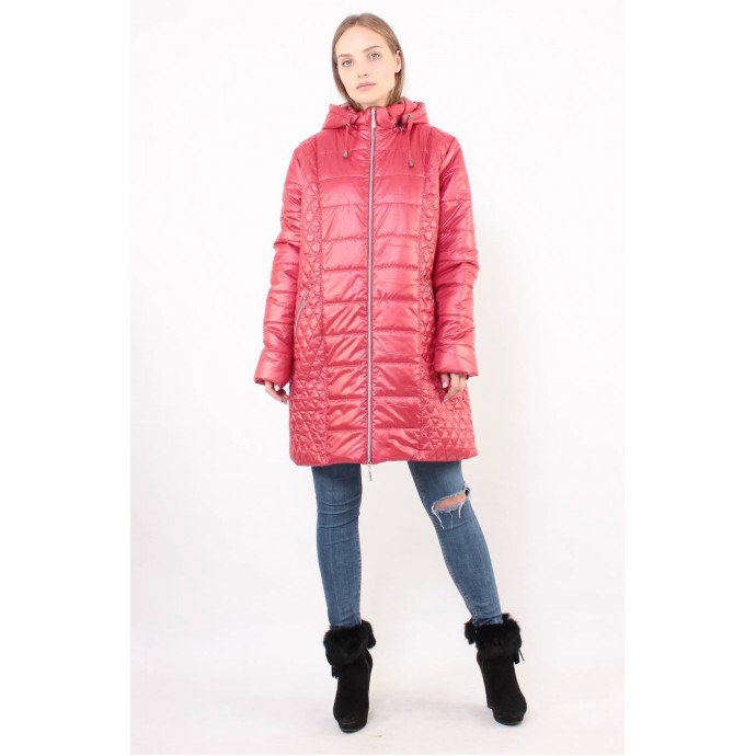 Красная демисезонная куртка ОСН6005-4