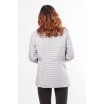 Стальная модная женская куртка с воротником стойка ОСН902256
