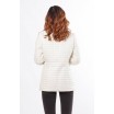 Женская модная куртка цвета ваниль ОСН902251