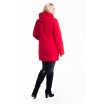 Красная куртка женская осенняя ЛАНА125-79