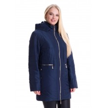 Синяя куртка женская демисезонная ЛАНА126-79
