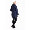 Демисезонная синяя куртка женская ЛАНА127-78
