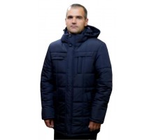 Зимняя мужская куртка синяя ЛАНА8-110