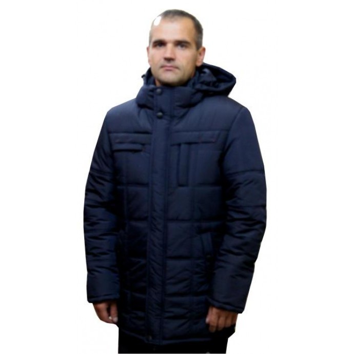 Зимняя мужская куртка синяя ЛАНА8-110