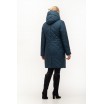 Малахитовая женская куртка без меха ЛАНА38S-155