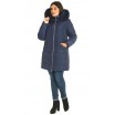 Женская зимняя куртка с мехом ЛАНА6675-49
