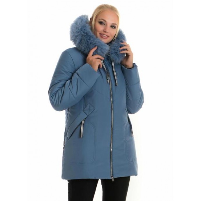 Молодежная женская зимняя куртка ЛАНА66112-58
