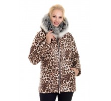 Женская зимняя куртка с мехом ЛАНА6674-46