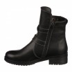 Зимние черные ботинки КИРА1145-vm-tera-01n
