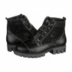 Кожаные ботинки черного цвета с декором КИРА1165-vm-tera-08