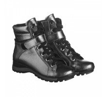 Серебряные ботинки на платформе КИРА1161-vm-murena-05