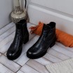 Кожаные зимние ботинки КИРА1147-VM-7917-03ser
