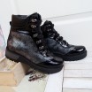 Блестящие ботинки с лаковым носиком КИРА1152-vm-astra-19s