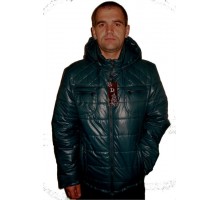 Демисезонная мужская куртка т.зеленая ЛАНА2