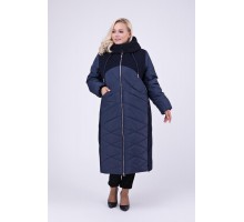 Длинное зимнее пальто РК111148-695