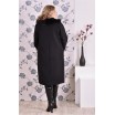 Пальто чёрное (разные версии) ККК991-0151