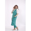 Зеленый костюм: брюки и жилетка КККC0058-01499-2