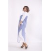 Голубое платье с карманами КККC0065-01497-1