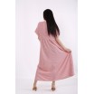 Персиковое платье в горох КККC0047-01504-1