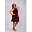 Бордовое платье 42-74 размер ККК336-0484-3