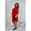 Красное платье 42-74 размер ККК624-0403-1