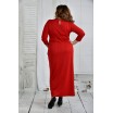 Красное платье 42-74 размер ККК613-0398-1