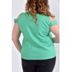 Зеленая блузка 42-74 размеры ККК1019-0512-3