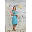 Платье цвет голубой 42-74 размеры  ККК2-0451-1