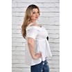 Блуза белая ККК1538-0331-1