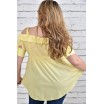 Блуза желтая ККК1537-0331-2