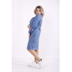 Голубое джинсовое платье КККZ17-j01443-2