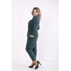Костюм зеленый: блузка и брюки КККZ44-01433-3