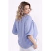 Голубая блузка КККX0032-01487-2