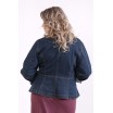 Темная джинсовая куртка КККX0055-j01478-2