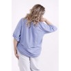 Голубая блузка КККX0032-01487-2