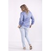 Голубая блузка КККX0040-01484-3