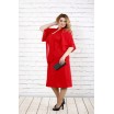 Яркое красное платье ККК1611-0730-2